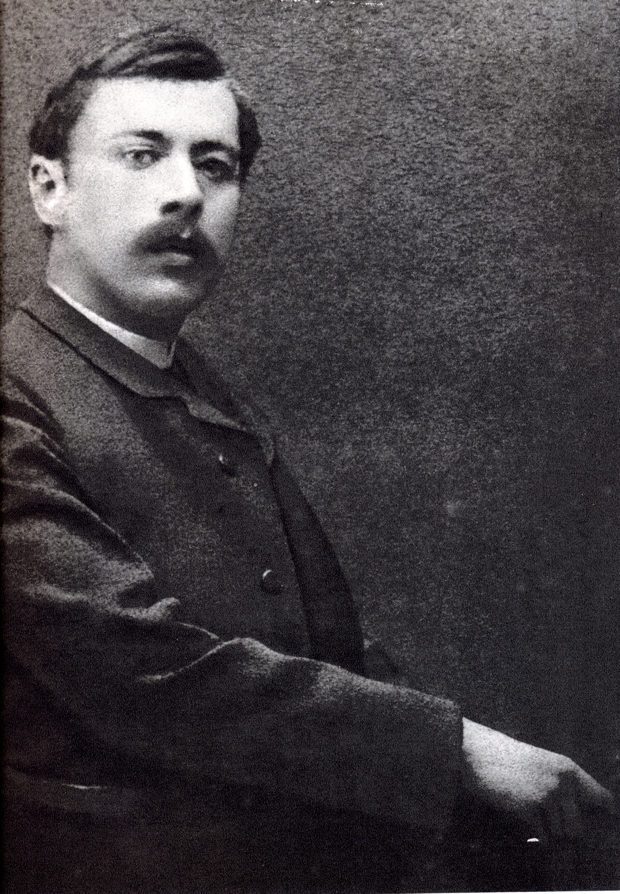 Axel Munthe, 23, in Paris, starting his career as a physician