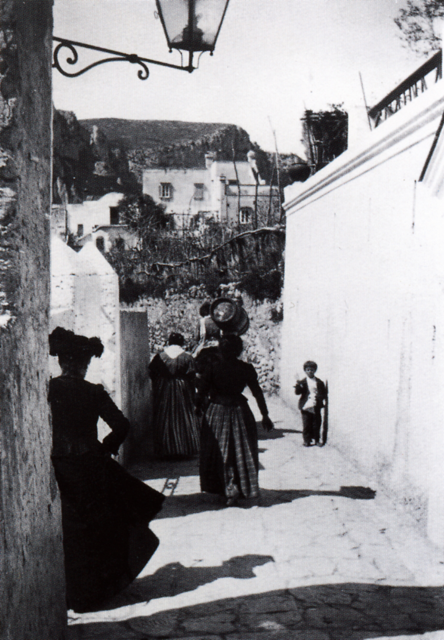 Street life in Anacapri