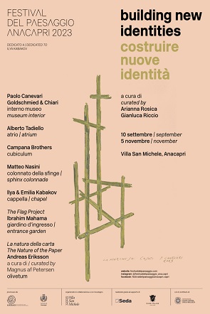 10 September - 5 November  “Building new identities - Costruire nuove identità” International Art Festival a Villa San Michele 